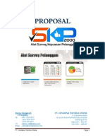 Proposal Survery Kepuasan Pelanggan 2014