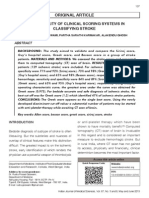 Assesment Stroke Without CT Scan (Greek Score, Alen Score