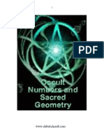 Numerology Occult Numbers and Sacred Geometry