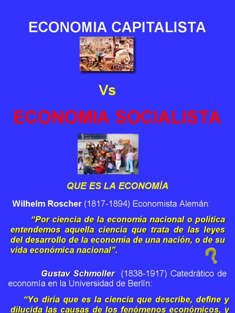 ECONOMÍA CAPITALISTA Vs SOCIALISTA 16-07-2007 | PDF | Feudalismo |  Capitalismo