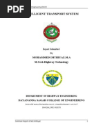 Download Intelligent Transport System by Mdimthiyaz SN22398629 doc pdf