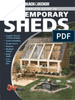 Black & Decker The Complete Guide To Contemporary Sheds