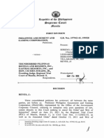 PAGCOR vs. Thunderbird Pilipinas Hotels and Resorts, Inc., Et Al. 