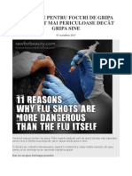 11 Motive Pentru Focuri de Gripa Sunt Mult Mai Periculoase Decât Gripa Sine
