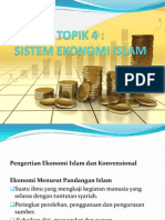 Topik-4 SISTEM EKONOMI ISLAM