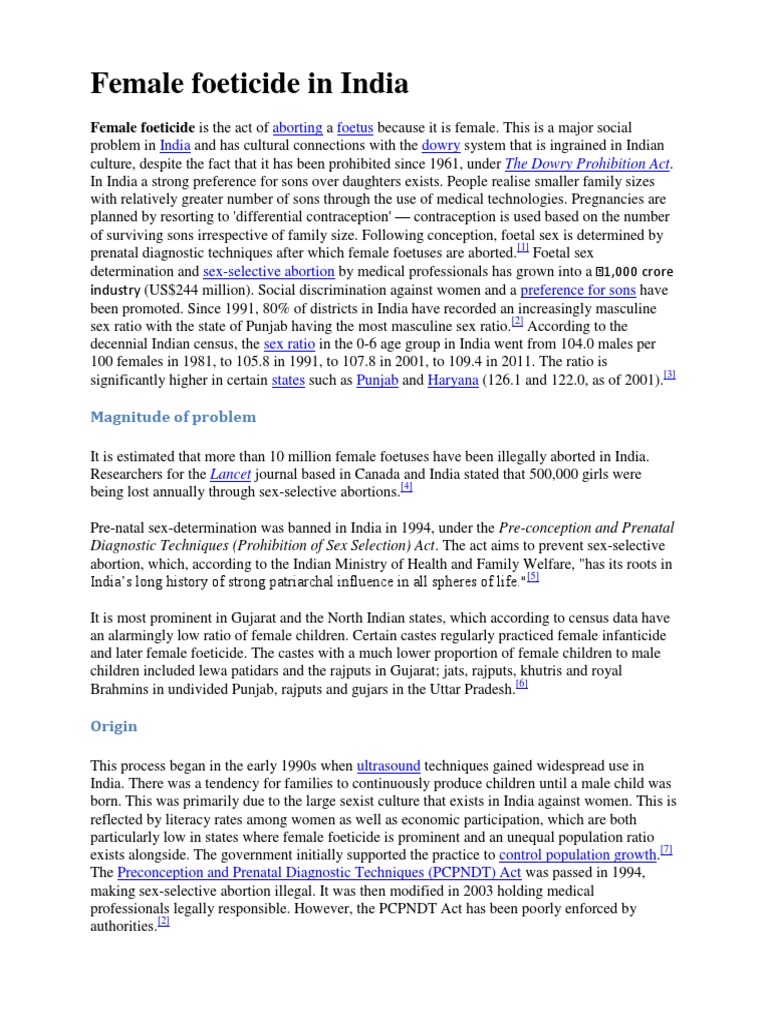 Female infanticide in india statistics 2019 picture