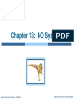 Chapter 13: I/O Systems: Silberschatz, Galvin and Gagne ©2009 Operating System Concepts - 8 Edition