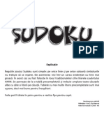 Activitate: Sudoku - Amin