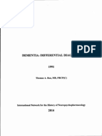 TX - Scribdban - Dementia - Differential Diagnosis1991