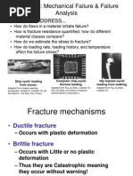 Failure Studies in Materials - ch8