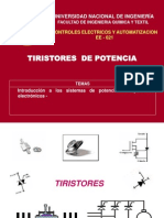 1.-Tiristores de Potencia