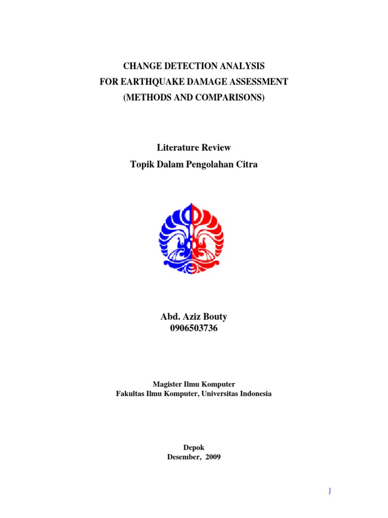 Contoh Literature Review Jurnal PDF