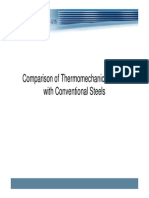 Metalurgie - Comparatie Oteluri Termomecanice Cu Cele Conventionale
