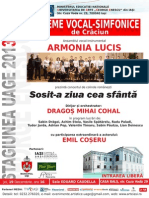 2013.12.19.concert de Craciun ARMONIA LUCIS Caudella