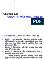Qtsx _ Chuong 3.3 Quản Trị Máy Móc Thiết Bị