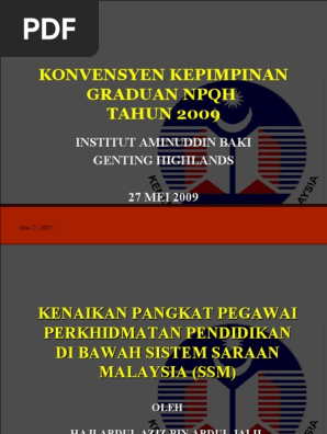 Sistem Kenaikan Pangkat Guru