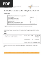 NHPPD Calculating Staffing