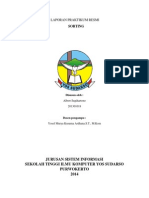 Laporan Praktikum Resmi Sorting