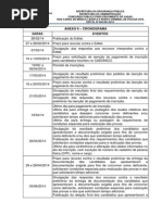 Anexo II - Cronogramas - Edital 003-01-2014 Sspto Mlpc Anexo II
