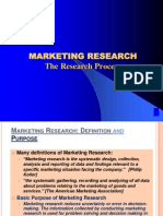 Marketing Research The Research Process