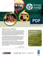 Boletín #1 - Alianzas para El Diálogo