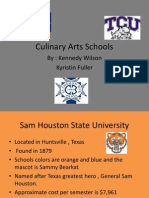 Culinary Arts Schools