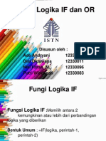 Fungsi Logika If Dan or