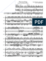 Partitura Rei Leão Vozes PDF