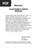 E Paper Technology Liquid Crystal Display Computer Monitor Surgical simulation and medical training. scribd