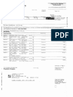 2012 Joshua Starr Credit Card and Expenses