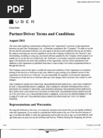 Uber Partners and Drivers 2011