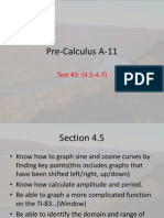 Pre Calculus A 11