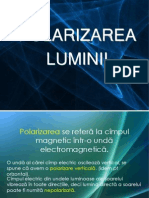 Polarizarea Luminii