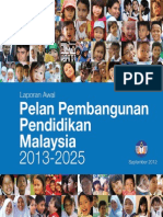 Pelan Pembangunan Pendidikan Malaysia 2013 - 2025