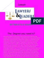 lawyer research project