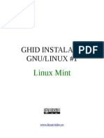 Ghid de instalare GNU Linux #1 ~ Linux Mint