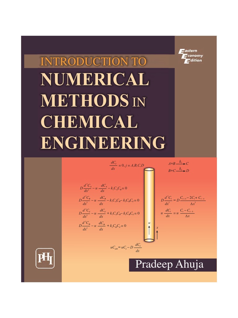 Introduction to numerical methods in chemical engineering equations 