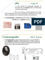 Cromatografia - técnica de separação