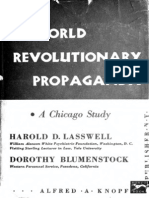 28231115 Lasswell World Revolutionary Propaganda a Chicago Study 1939