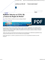 Reglas de Diseno Drenajes Civil3d PDF