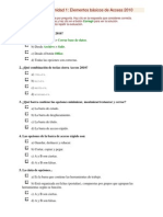 Pruebas Evaluativas Access 2010