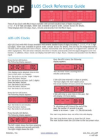 Download AOS and LOS Clock Reference Guide by alzatex SN22420227 doc pdf
