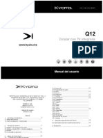 Manual de Usuario Celular Kyoto Q12