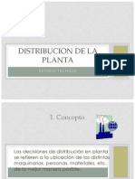 Distribucion de La Planta Clase 2011