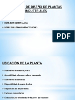 Avance de Diseño de Plantas