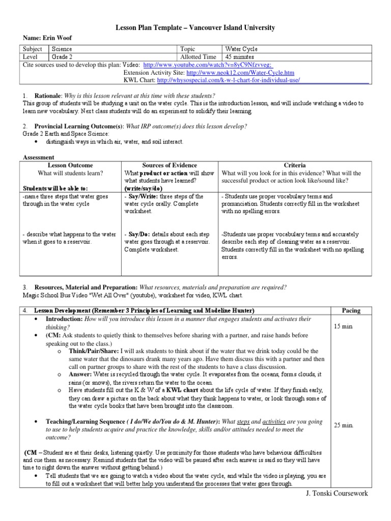 Worksheets Magic School Bus Wet All Over Worksheet science watercycle 1 psychological concepts psychology cognitive science