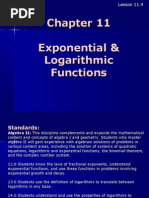 Lesson 11 4 Properties of Logarithms
