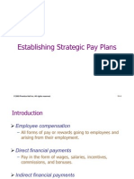 Establishing Strategic Pay Plans HRM