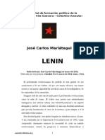 José Carlos Mariátegui - Lenin PDF