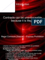 Contract Law - Illegality